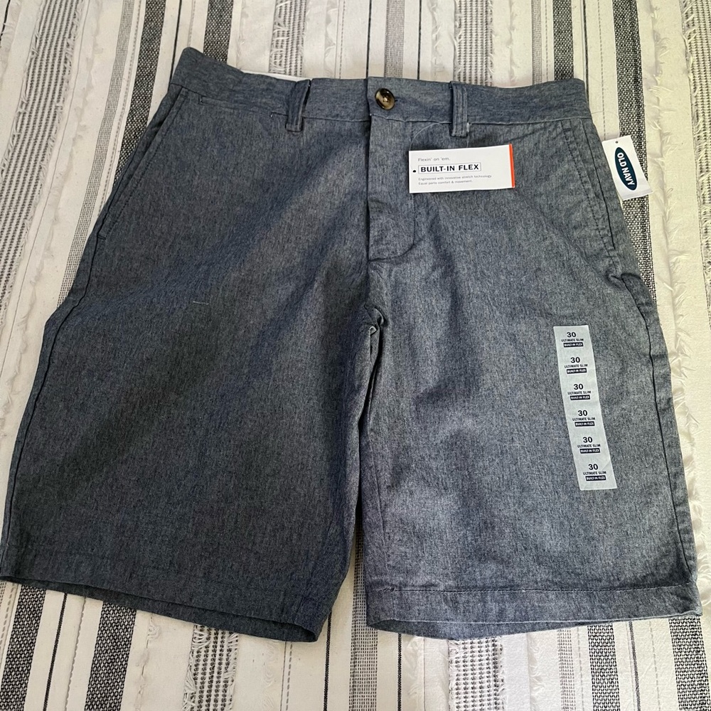 Mens size 30 gray dress shorts